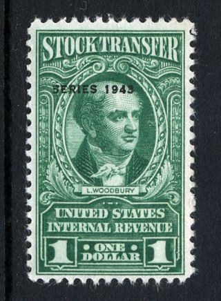Rd150,  $1.  00 Stock Transfer,  Series Of 1943 photo