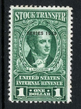 Rd150,  $1.  00 Stock Transfer,  Series Of 1943 photo