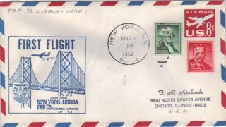 First Flight Portuguese Airways York To Lisbon 1966 photo