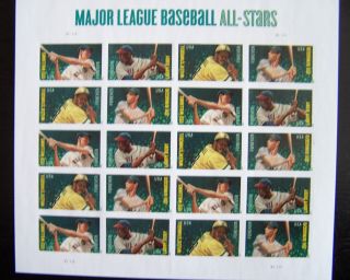 Usps - - Scott 4694 - 4697 Major League Sheet Of 20 (4 Varieties) X Forever 2012 photo