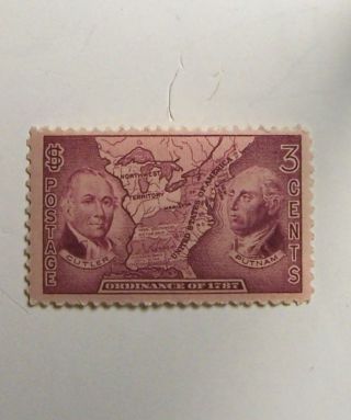 Ordinance Of 1787 150 Th 3c (1) Stamp Cat 795 F/v12c B/v 1.  40 N/h O photo