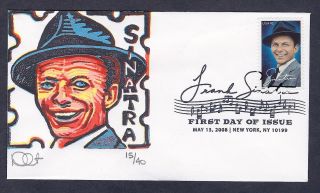 Frank Sinatra Fdoi Fdc By Dave Curtis photo