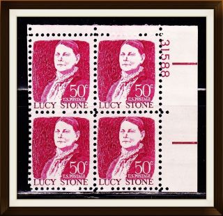 Us Block Of 4 Stamp With Plate 31588 Scott 1293 photo