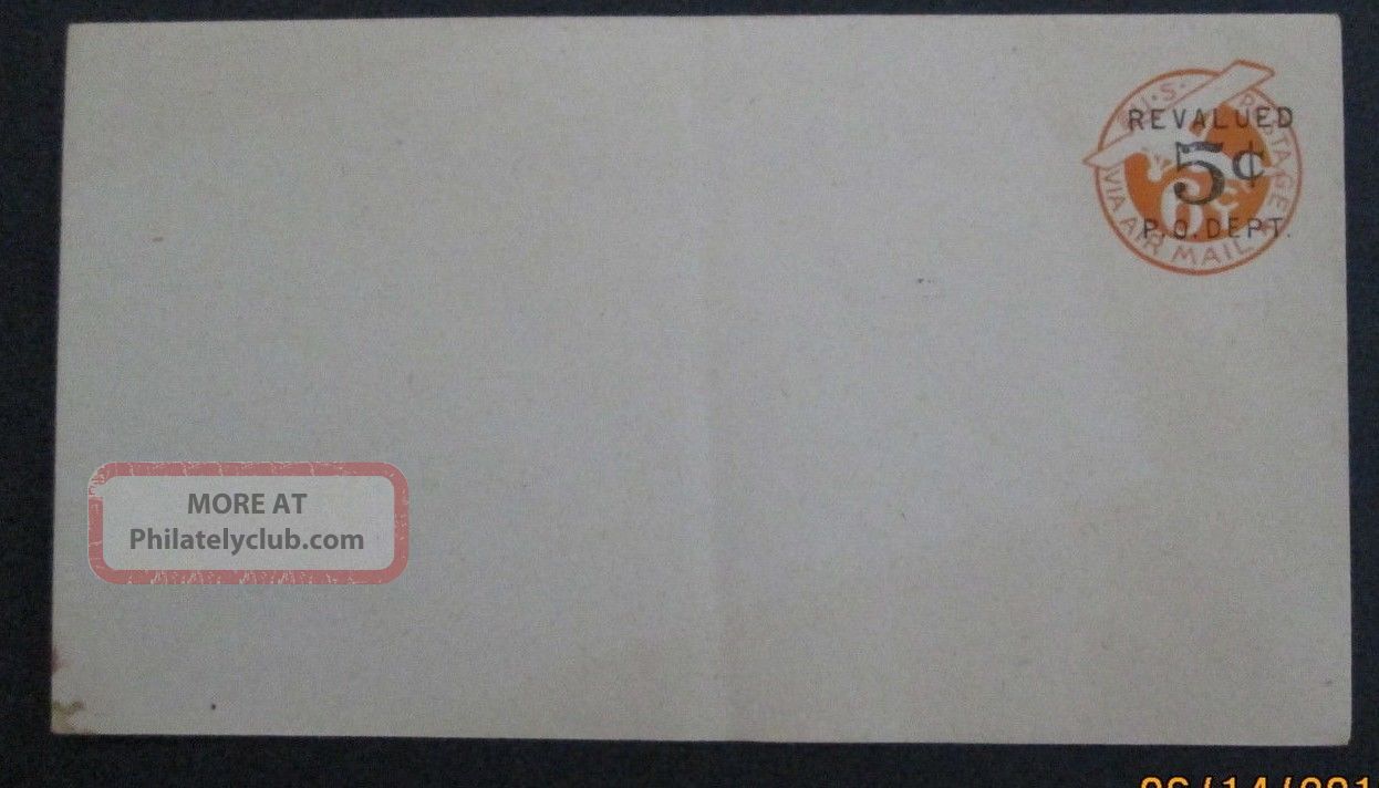 airmail 5 cents envelope