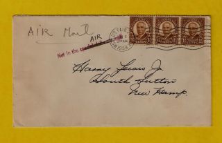1939 Worlds Fair Sta. ,  Ny Pmk Sc 684 X3 On Not In Special Delivery Mail Cover photo