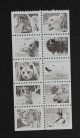 U.  S.  Stamp Sc 1880 - 89 And 1889a Pane Of 10 American Wildlife + 10 Artcraft Fdc United States photo 1