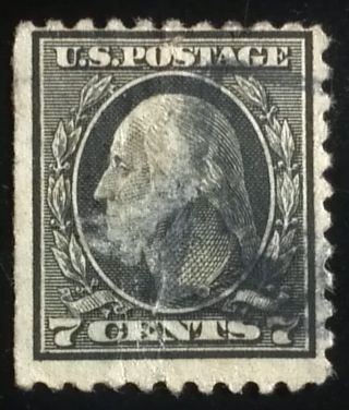 U.  S.  Scott 469 7c Unwatermarked Perf.  10 W/ Nse,  F Appearing photo