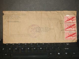 Apo 301 Luzon,  Philippines 1945 Wwii Army Cover I Corps Official Mail photo