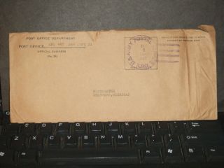 Apo 447 Goppingen,  Germany 1945 Wwii Army Cover Official Mail photo