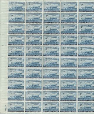 1948 Swedish Pioneers Stamp,  958,  Sheet photo