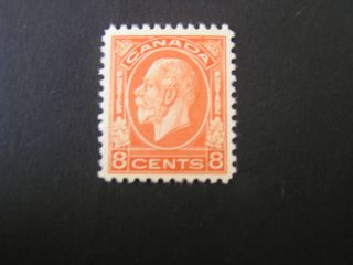 Canada,  Scott 200,  8c.  Value Red Orange 1932 Kgv Issue Mng photo