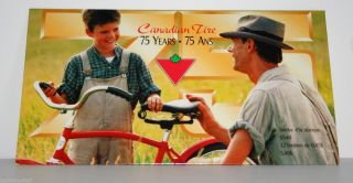 Canadian Tire 75 Year Anniversary Stamp Pack In Look photo