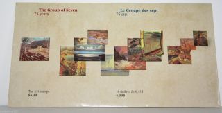 The Group Of Seven 75 Year Anniversary Stamp Pack & Take A Look photo