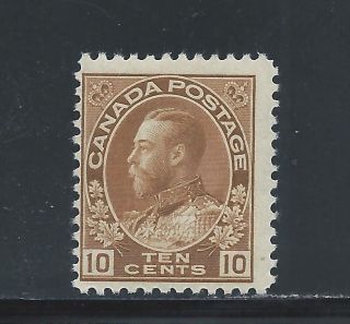 King George V Admiral 10 Cents 118 Nh photo