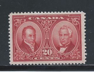 Historical Issue 20 Cents Baldwin & Lafontaine 148 Mh photo