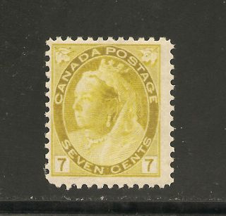Queen Victoria Numeral Issue Seven Cents 81 Mh photo