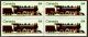 Canada 1985 Canadian Train Lokomotive Wagon Fv Face $2.  56 Stamp Block Canada photo 1