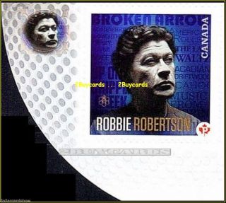 Canada 2011 Canadian Robbie Robertson Artist Face 85 Cent ' P ' Stamp photo