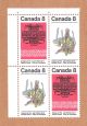 Canada Stamp - Eight (8) Cent - Indians Of The Pacific Coast / Subarctic 1975 X3 Canada photo 2