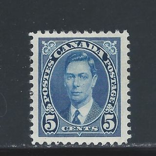 King George Vi Mufti Issue 5 Cents 235 Mh photo
