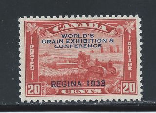 Grain Exhibition 20 Cents Brown Red 203 Mh photo