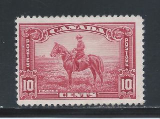 King George V Pictorial 10 Cents Rcmp 223 Mh photo