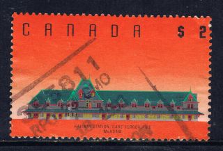 Canada 1182 (9) 1992 $2.  00 Mcadam Railway Station,  N.  B. photo