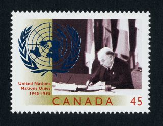 Canada 1584 United Nations,  Mackenzie King photo
