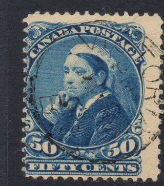 Canada Sg116 1893 50c Blue photo