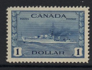 Canada Sg388 1942 $1 Blue Mtd photo