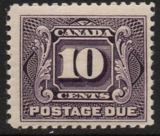 Canada Sgd8 1906 10c Violet Postage Due photo