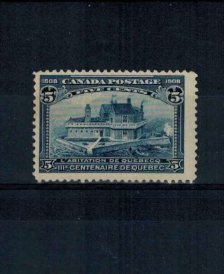 Canada Sc 99 (1908,  Kevii,  Quebec Centenary) F - Vf Scv = 190 Usd photo