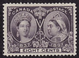 Canada Scott 56 Stamp - No Gum - Old Classic Queens photo