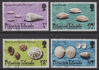 Pitcairn Islands - 1974 Shells (4v) photo