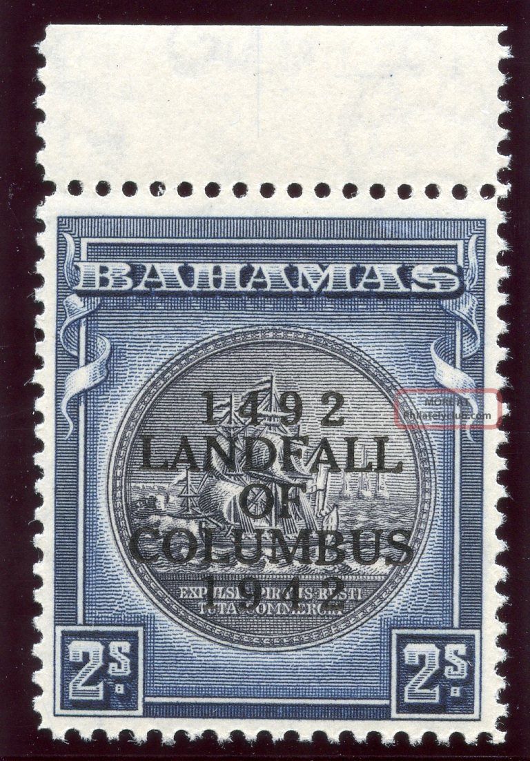 Bahamas 1942 Kgvi 2s Slate - Purple & Indigo.  Sg 172.  Sc 126a. British Colonies & Territories photo