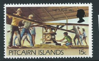Pitcairn Islands Sg179a 1981 15c Sugar Mill photo