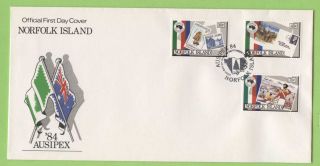 Norfolk Island 1984 Ausipex Philatelic Exhibition First Day Cover photo