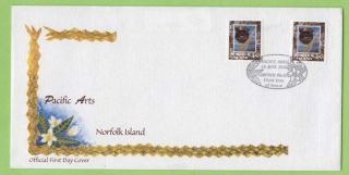 Norfolk Island 2000 Pacific Arts Self Adhesives First Day Cover photo
