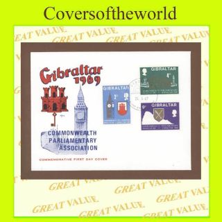 Gibraltar 1969 Commonwealth Parliamentary Assoc.  First Day Cover photo