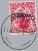 Samoa - Zealand In 1914 Defs Sg 115 - 21 Envelope Apia 17 Jun 1916 British Colonies & Territories photo 2