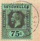 Seychelles 1924 75c Sg 118 Envelope With Contents Victoria 6 May 1936 British Colonies & Territories photo 1