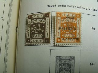 1918 Palestine - - - Jerusalem - - - 1mill - - Perforated & 1920 - - 5 Mill - - Arabic Overprint photo