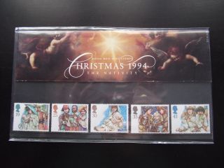 1994 Christmas Royal Mail Presentation Pack 252 photo