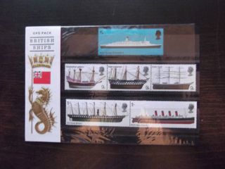 1969 British Ships Post Office Presentation Pack photo