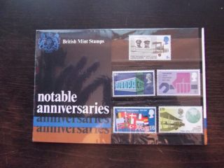 1969 Notable Anniversaries Post Office Presentation Pack photo