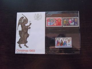 1969 Christmas Post Office Presentation Pack photo