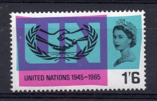 Gb = Constant Variety,  1965 1/6d U.  N.  (ord. ) R11/2. photo