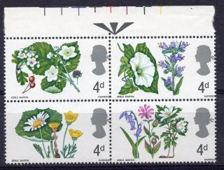 Gb = Constant Variety,  1967 4d Wild Flowers.  (ord. ) R1/4. photo