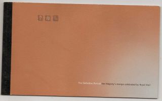 Gb Sgdx20 1998 The Wildings Definitives Booklet photo
