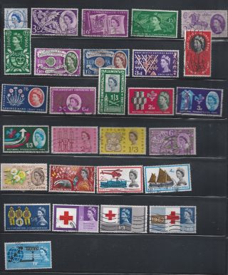 G.  B.  Qeii 1953/63 - Sg 532 To 645 - Select From List - Mulitple Listing - photo